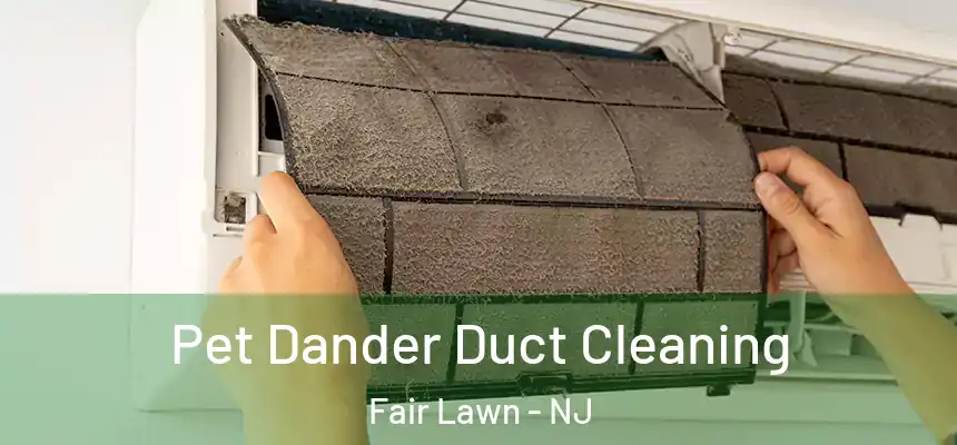 Pet Dander Duct Cleaning Fair Lawn - NJ